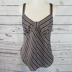 Ann Taylor Loft Polka Dot Camisole size 12